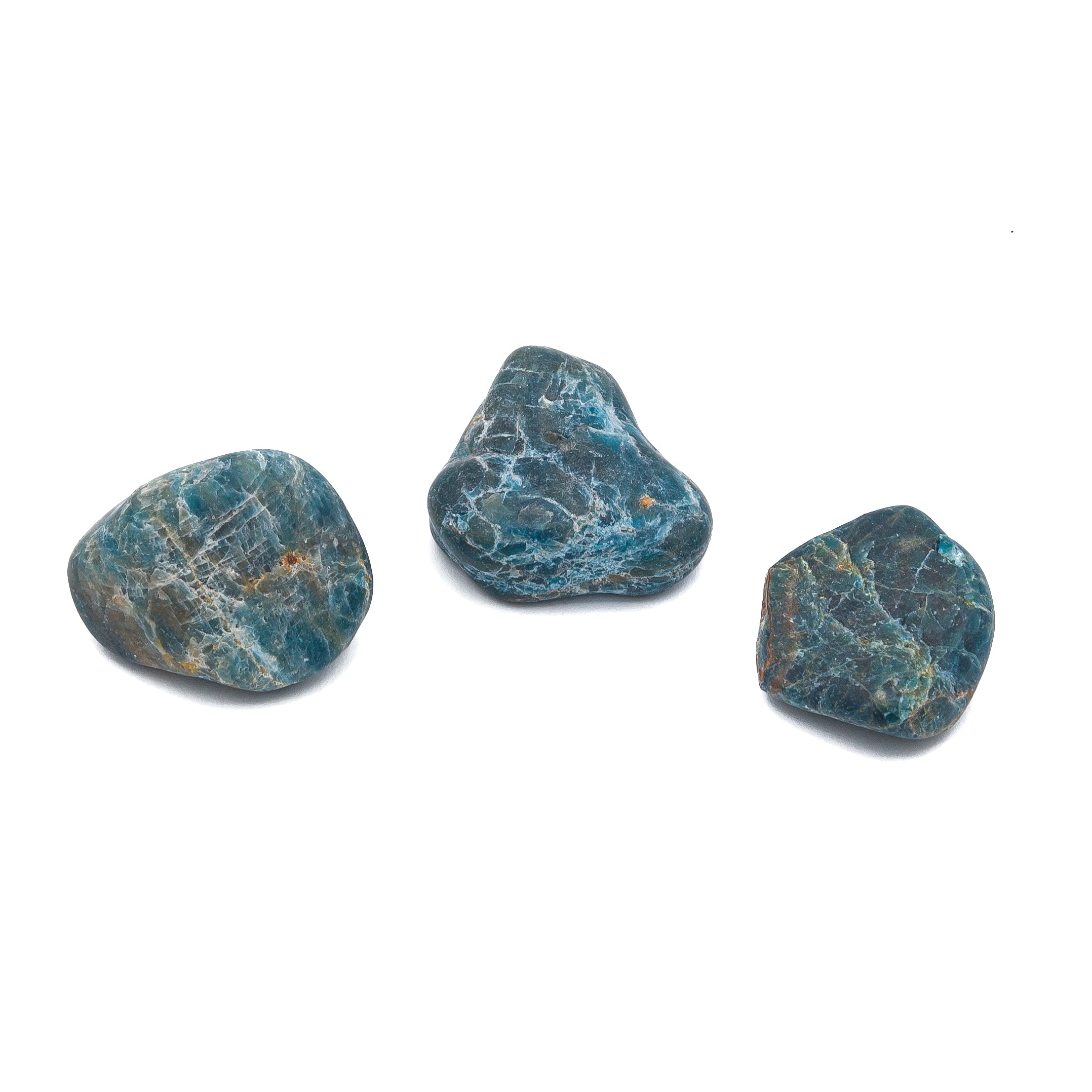 Apatite - Blue Raw Tumble $15